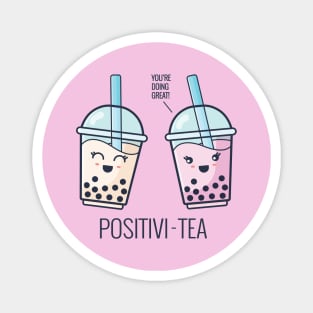 Positivitea Bubble Tea Magnet